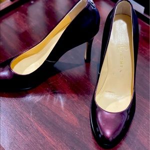 Ivanka never been worn deep red heels